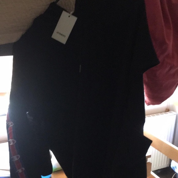 Vetements X champion hoodie black size L - Picture 2 of 5